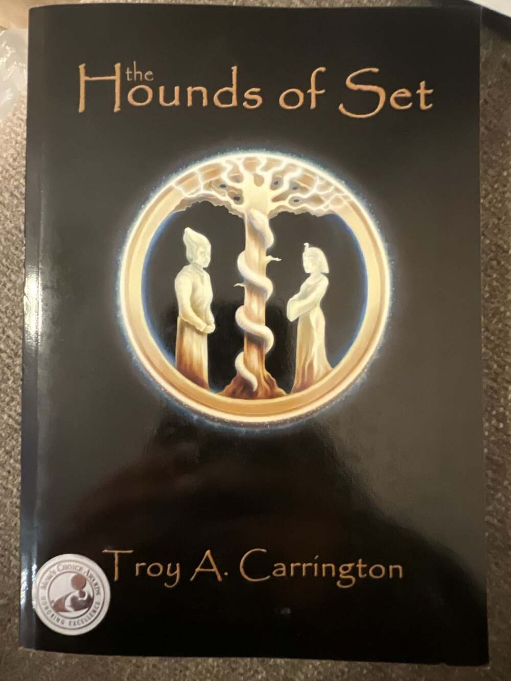 The Hounds of Set by Troy A. Carrington Paperback Book